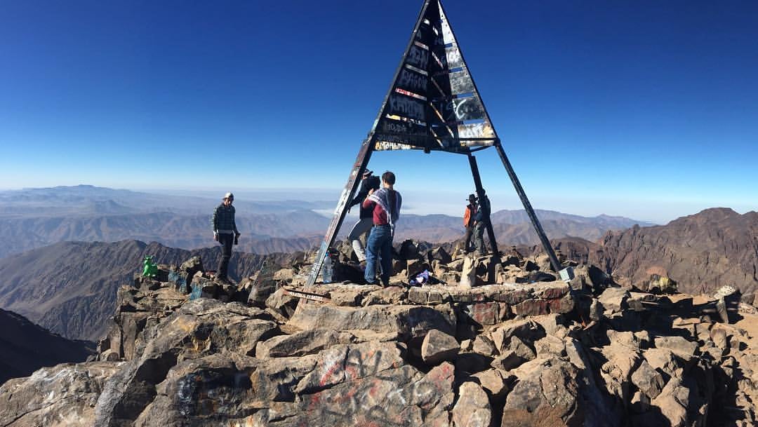 Climbing Mount Toubkal